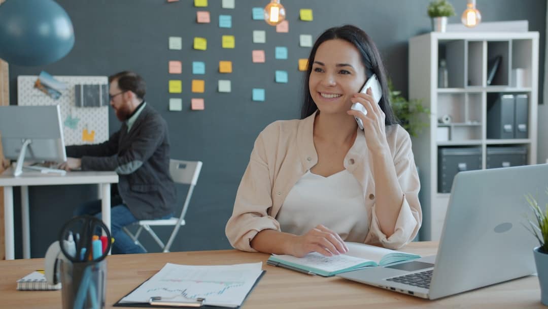Business professionals discussing crypto adoption
