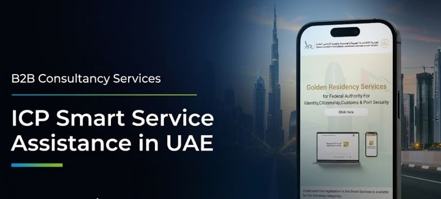 ICP Smart Service assistance in the UAE for visa, Emirates ID and residency checks